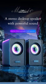 USB powered desktop computer speakers