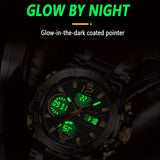 Men’s Waterproof Dual-Display 