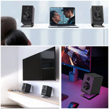 carbon steel tabletop speaker stand